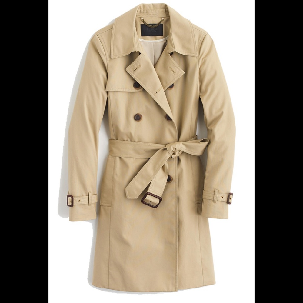 J. Crew - Icon Trench Coat in Tan